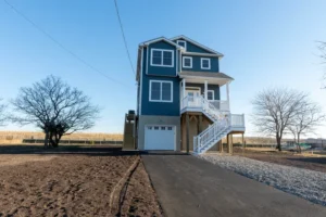 Replacement Union Beach Home that was Destroyed by Superstorm Sandy (Hurricane Sandy)